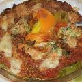 tink☆'s cooksnap of when they made 焼きミートソースパスタin卵.