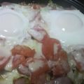 kayac's cooksnap of when they made タジン鍋で☆キャベツの目玉チーズ焼き.
