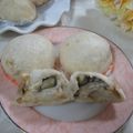 miyuki12's cooksnap of when they made コクまろ✿｡･ なすのクリーム味噌おやき.