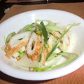 ◎らん◎'s cooksnap of when they made ✿ちくわとネギの簡単ラー油和え✿.