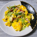 まーちゃろう's cooksnap of when they made 豆苗とカニカマのふんわりたまご炒め.