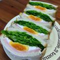 YCHキッチン's cooksnap of when they made レタスたっぷりサンドイッチ.