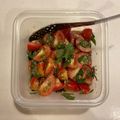 *けいこっこ*'s cooksnap of when they made トマトと大葉のさっぱりサラダ【作り置き】.