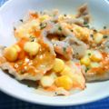 えまっちママ's cooksnap of when they made 豚肉とコーンのチーズ焼き☆.