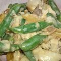 ＭＯＭＯMO's cooksnap of when they made 鯵干物とインゲンの☆青紫蘇ドレマヨ和え♪.