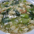 97K004's cooksnap of when they made ちんげん菜と豆腐のサッと煮.