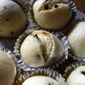 SRX34's cooksnap of when they made チョコチップ入り蒸しパン.