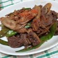 さおぴーや☆'s cooksnap of when they made 牛蒡と牛肉の甘辛煮.