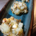 inyako's cooksnap of when they made スマートチーズとおじゃがのかき揚げ風.