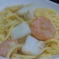 くるゆう's cooksnap of when they made 簡単☆美味しいシーフードパスタ♪.