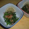 Jock's cooksnap of when they made *菜の花のレモンマスタード和え*.