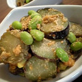 鮎めし♀'s cooksnap of when they made 茄子のごまみそ和え.