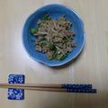 えほんとなお's cooksnap of when they made ピリ辛☆もやし中華炒め.