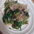 すぎころりん's cooksnap of when they made にんにくほうれん草.