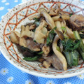 maeとも's cooksnap of when they made 豚肉と春菊の黒糖炒め.