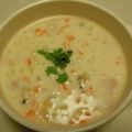 誰かご飯作って's cooksnap of when they made アサリと野菜のミルクスープ.