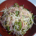 いいくん's cooksnap of when they made もやしと油揚げの炒め物.