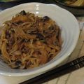 Drako's cooksnap of when they made きのこと薄揚げの甘辛.
