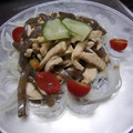 らんぴん's cooksnap of when they made こんにゃくと蒸し鶏の和えもの.
