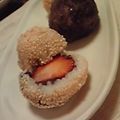 時花菜's cooksnap of when they made 苺おはぎ.