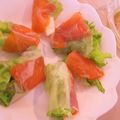 Reee☆ｙ's cooksnap of when they made 生ハム＆クリームチーズの生春巻き.