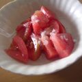 ひとひとの素's cooksnap of when they made このトマトは、おかず？お菓子？.