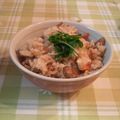 オレンジリング's cooksnap of when they made なめたけとツナの五目炊き込みご飯.