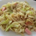 rirakubo's cooksnap of when they made 簡単焼きうどん.