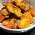 kisaragicats's cooksnap of when they made ◆じゃがいもとチキンのケチャップ炒め◆.