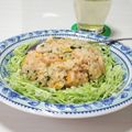 ぱふ's cooksnap of when they made 豆苗☆ちくわ☆卵でチャチャっとチャーハン.