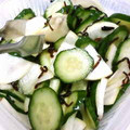 cookpad1年生's cooksnap of when they made 簡単おいしい★大根ときゅうりの浅漬け.