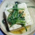 afro1004's cooksnap of when they made 豆腐には塩＋ゴマ油.