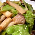 ミカボン８８８'s cooksnap of when they made キャベツとキノコの味噌炒め.