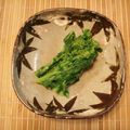 あおいのパパっち's cooksnap of when they made 菜の花のおひたし.