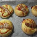 ほよん's cooksnap of when they made チーズｉｎウインナーパン.