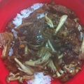teao1003's cooksnap of when they made 牛肉とシメジのにんにくバター醤油.