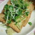 ＴＯＭＯＷＡＴ's cooksnap of when they made 地味やけど【さくさく厚揚げ】旨いよ（笑）.