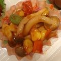 龍青空ママ's cooksnap of when they made お弁当に♪しめじとコーンのケチャップ炒め.