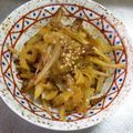 ななぞぅ's cooksnap of when they made ごぼうとセロリの香り炒め.