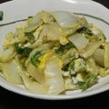 はらぺこあおむし～'s cooksnap of when they made 優しい味♪白菜とたまご炒め.