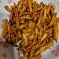 ひィー's cooksnap of when they made しなびた大根できんぴら大根☆.