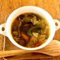 木漏れ日の台所's cooksnap of when they made キヌアと根菜と椎茸とピーマンのスープ.