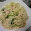 mi～ta☆'s cooksnap of when they made 鮭とホウレン草のクリームパスタ.
