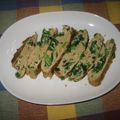 MAMMA310's cooksnap of when they made 栄養たっぷり♡にら卵焼き.