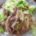 いずみるく's cooksnap of when they made ♪春野菜と牛肉のごまだれ炒め♪.