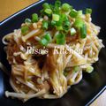 ガセリさ's cooksnap of when they made えのきの梅✿キムチあえ.