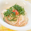 ななクレープ's cooksnap of when they made 和えるだけ～♪明太マヨそうめん☆.