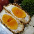 おかあちゃん。's cooksnap of when they made 小揚げがあったら玉子入れて煮てみてね～♪.