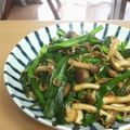 サーフブレイド's cooksnap of when they made ニラの韓国風炒め.
