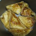 yuries's cooksnap of when they made きつね揚げ.
